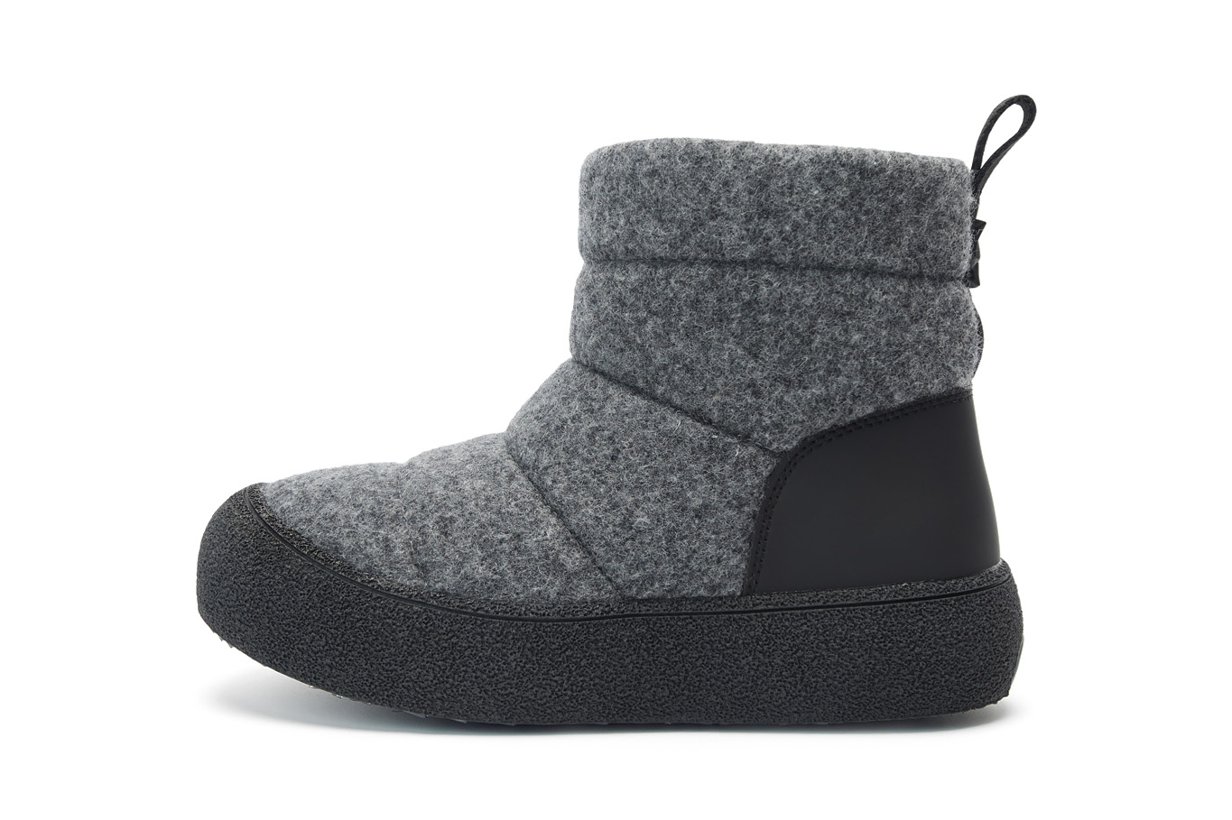 полусапоги 30244AW-0814 серый шерсть, фото 4